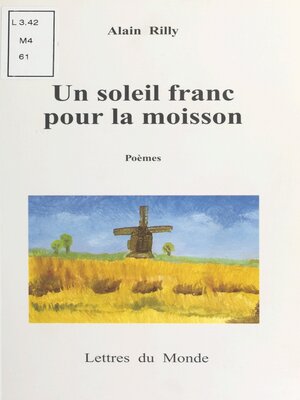 cover image of Un soleil franc pour la moisson